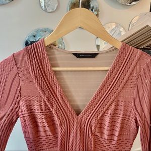 Valentine’s Day ✨ pink classy long sleeved dress